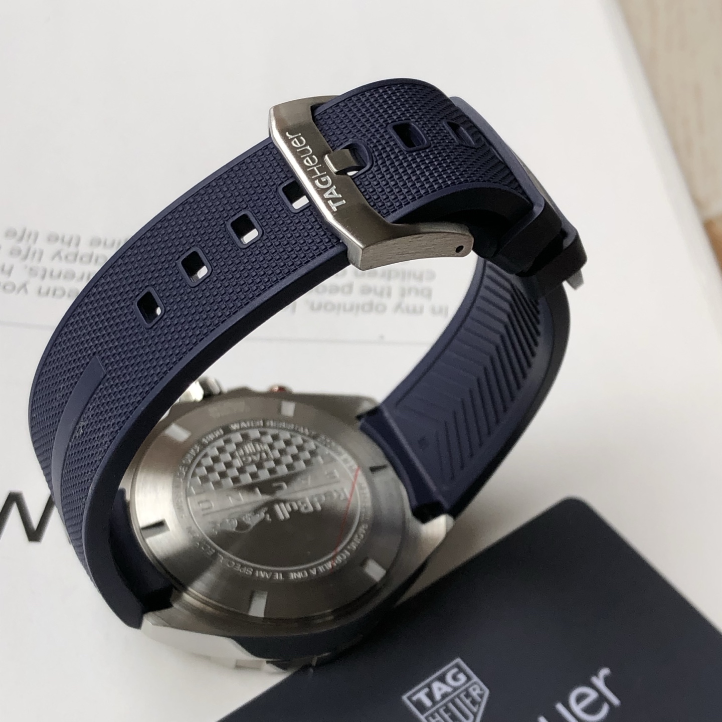 “Tagheuer Taghauer 2185 Swiss Stone Core Calendar Watch Worth $10,000” - 图片 6