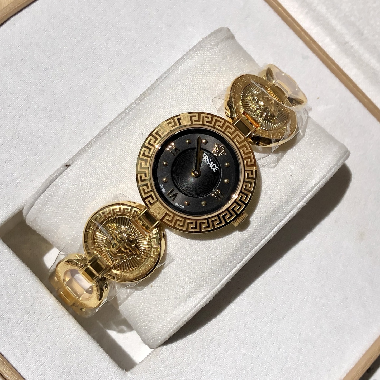 NO:386326,2 black luxury gold Versace, versace19860909款2黑奢金 范思哲,,versace,Watch