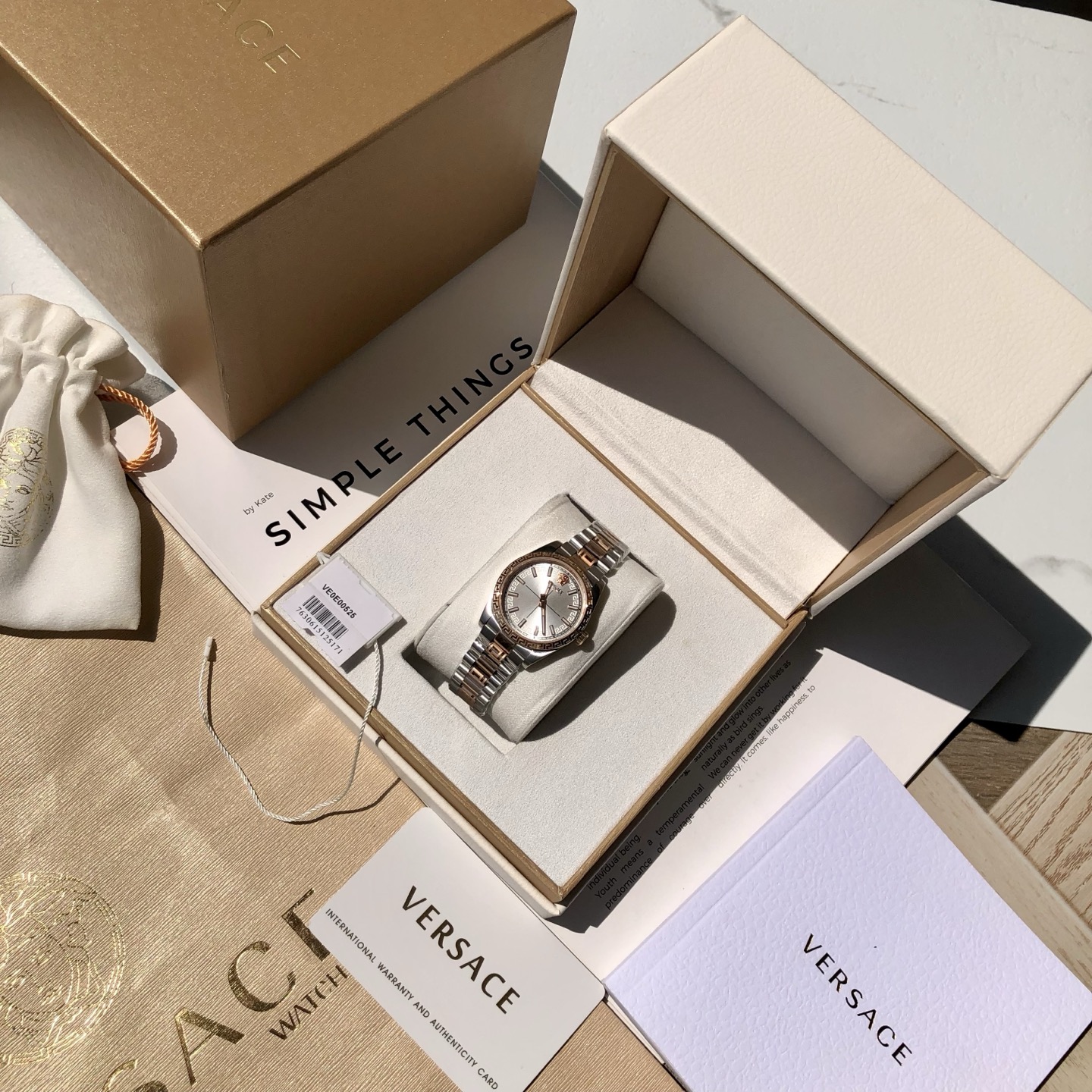NO:765570,Versace women's 4 cool silver,versace19860909范思哲 女款 4 冷艳银辉,,versace,Watch