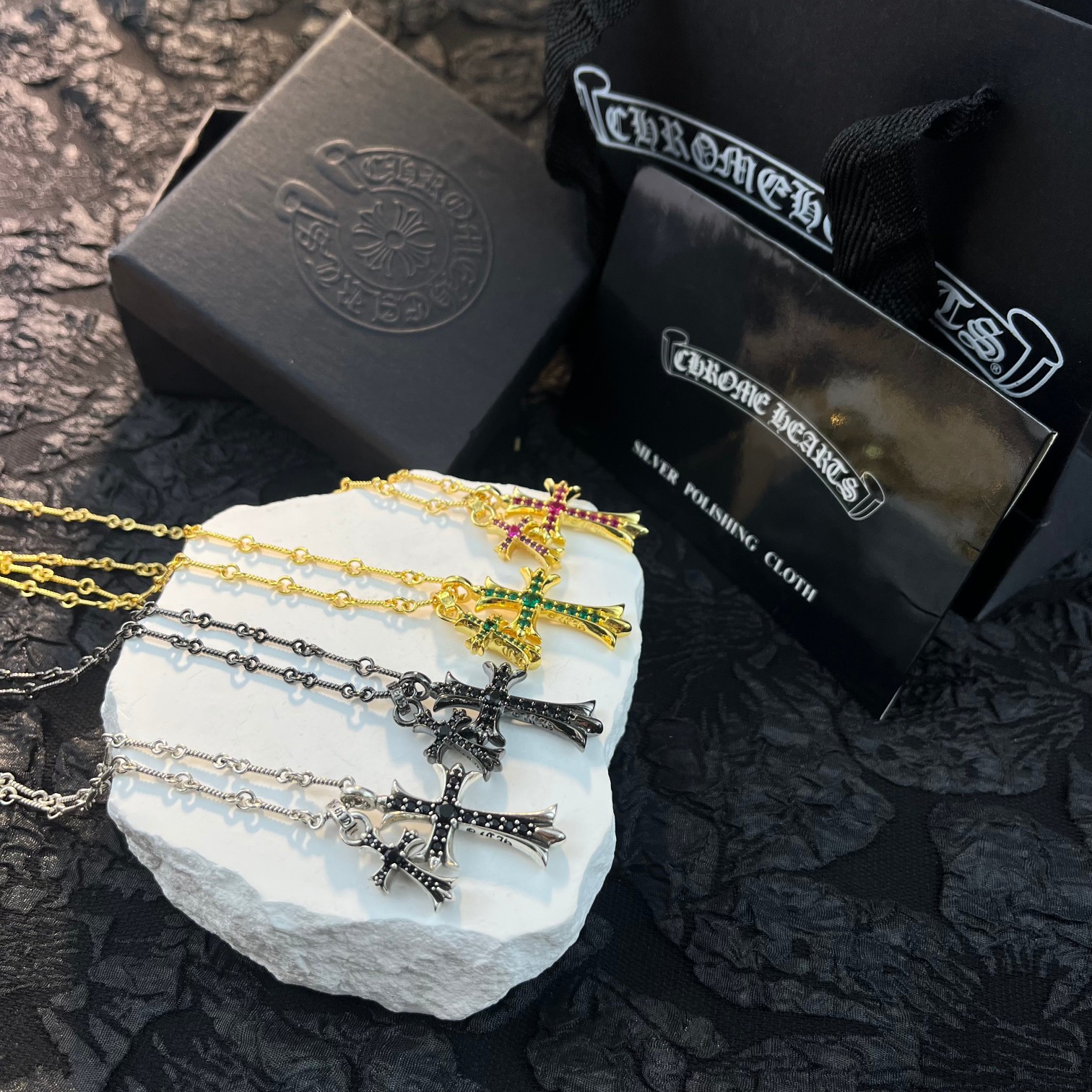 NO:112800,Crosin necklace, jewelry boutique, chrome hearts, necklace19860909克罗心项链,饰品精品,chrome hearts,necklace,Jewelry