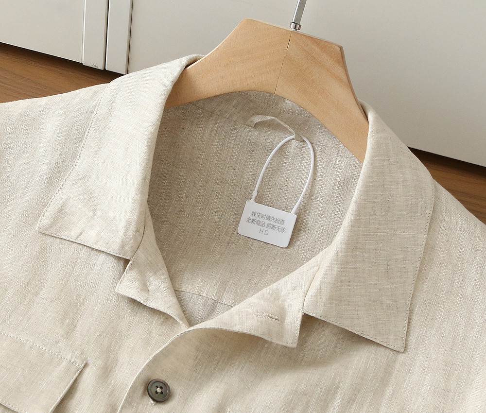 🌾lP🆕 亚麻衬衣款外套夹克2026SS(新品)春款顶级100%亚麻面料！官网最经典lP🆕家族男士轻便商