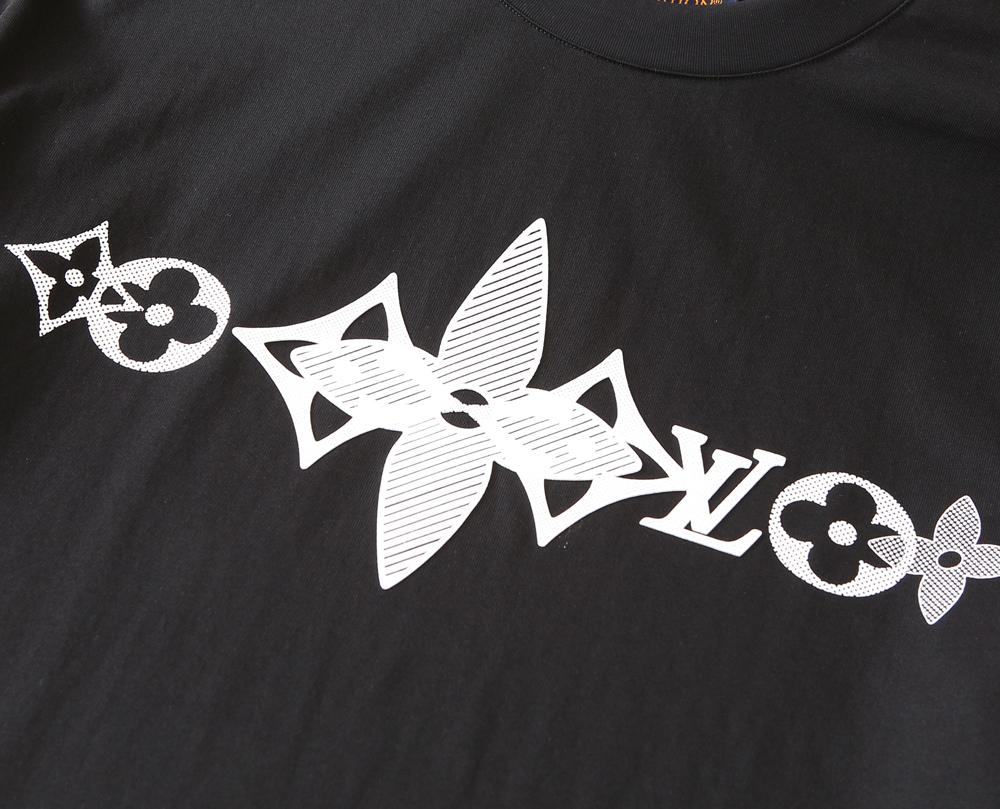 🌾LV 2026春夏新款首发专柜最新款短袖圆领T恤 高端订制 设计前卫时尚！品牌logo重工艺设计 高端