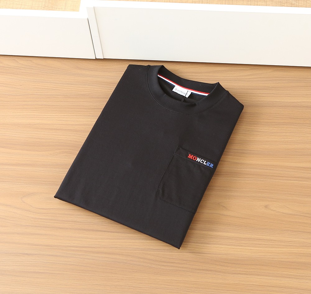 🌾蒙口2026春夏新款首发专柜最新款短袖圆领T恤 高端订制 设计前卫时尚！品牌logo重工艺设计 高端定