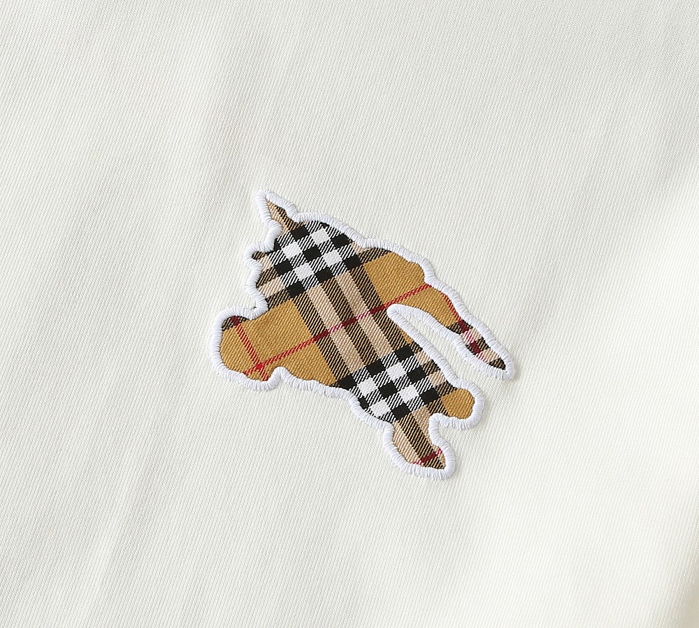 🌾巴宝莉2026春夏新款首发专柜最新款短袖圆领T恤 高端订制 设计前卫时尚！品牌logo重工艺设计 高端