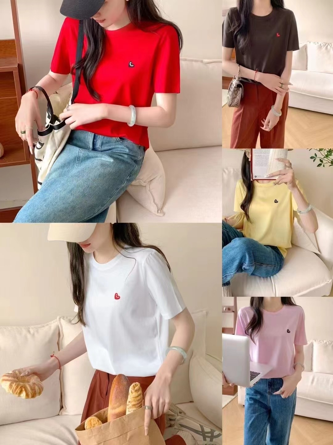 P276 High Quality Women ‘ s Clothes Runners. T-shirt M~2XL