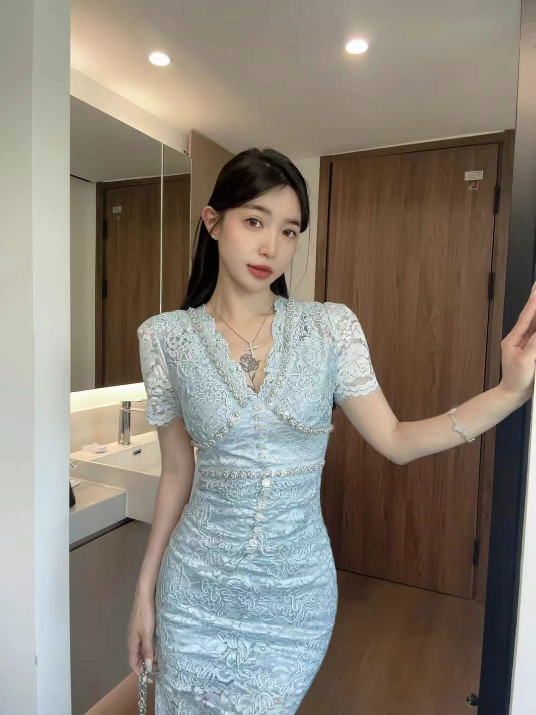 P518 HIGH QUALITY WOMEN ‘ S CLOTHES WITH PACKAGING SP HOT-MONEY DRESS SMLXL - 图片 5