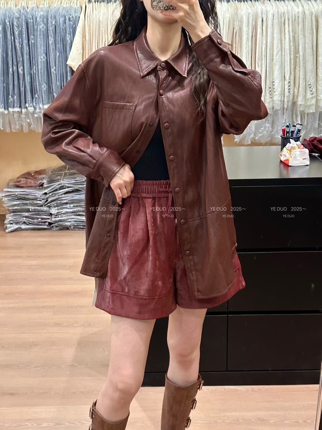 High-End Women’s Apparel: Jackets, Suits, Shorts, and Dustproof Bags for Autumn. - 图片 2