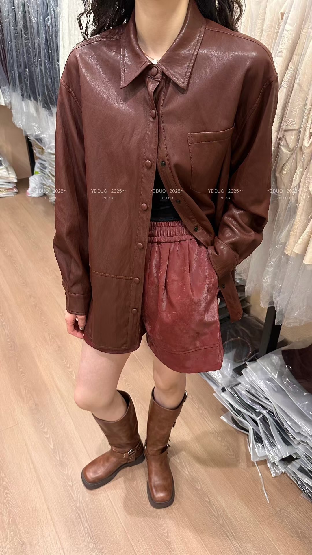 High-End Women’s Apparel: Jackets, Suits, Shorts, and Dustproof Bags for Autumn. - 图片 3
