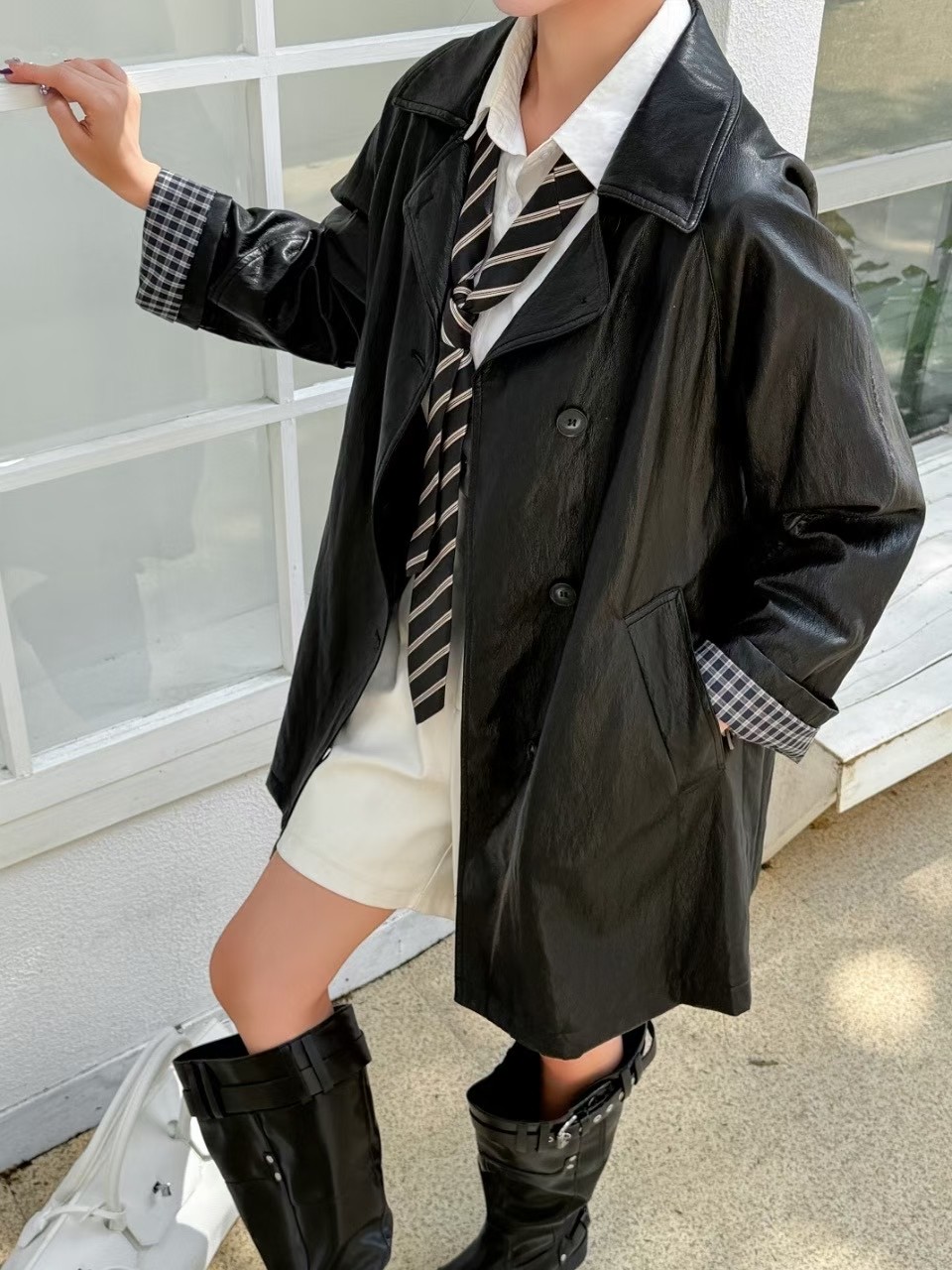 p840 High-end quality female suit with dustproof bagce Early autumn new MLXL - 图片 4