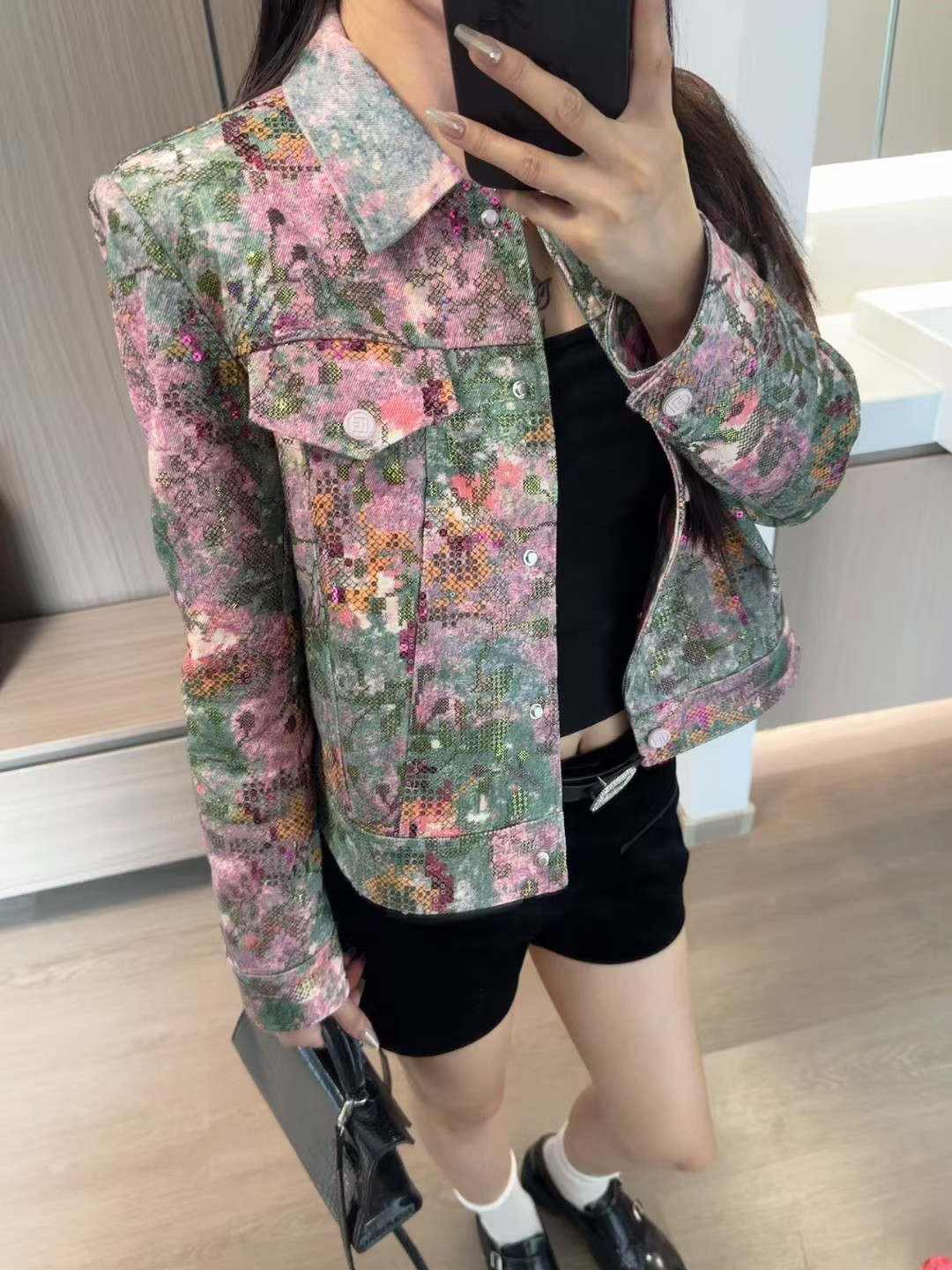 P840 HIGH-END QUALITY WOMEN ‘ S CLOTHES WITH PACKAGING LV A NEW HEAVY-DUTY JACKET, SML - 图片 5