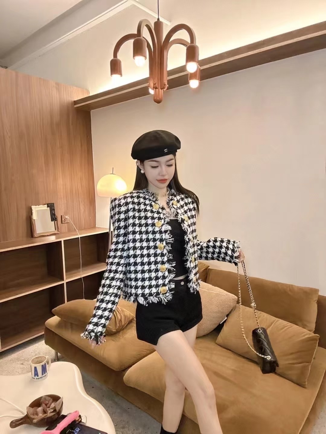 P612 HIGH-END QUALITY WOMEN’S SUIT WITH PACKING B HOUSE A NEW HEAVY-DUTY JACKET, SML - 图片 2