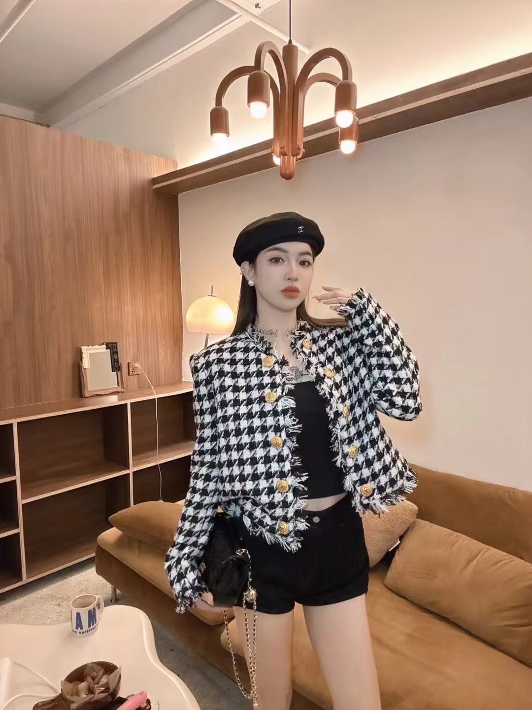P612 HIGH-END QUALITY WOMEN’S SUIT WITH PACKING B HOUSE A NEW HEAVY-DUTY JACKET, SML - 图片 7