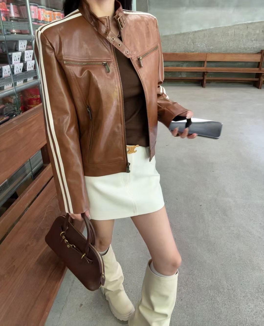 P768 HIGH-END QUALITY FEMALE SUIT WITH DUSTPROOF BAG CD-ROM A NEW HEAVY-DUTY JACKET, SML - 图片 1