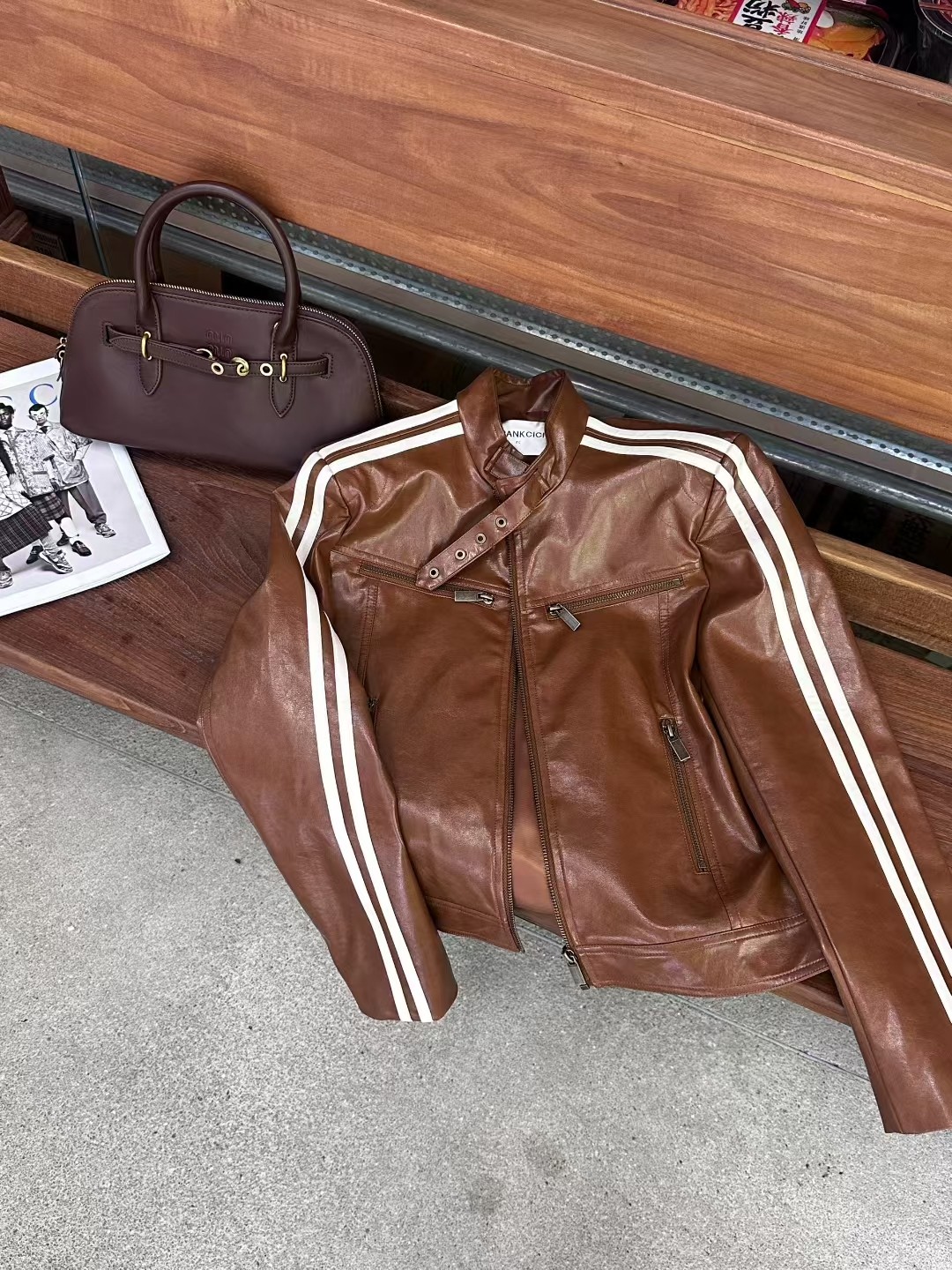 P768 HIGH-END QUALITY FEMALE SUIT WITH DUSTPROOF BAG CD-ROM A NEW HEAVY-DUTY JACKET, SML - 图片 3