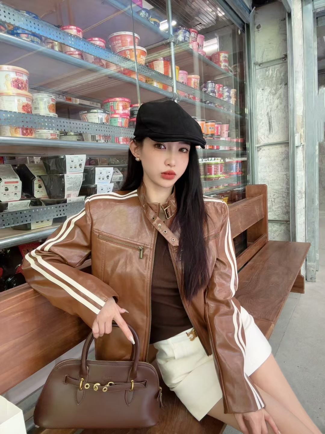 P768 HIGH-END QUALITY FEMALE SUIT WITH DUSTPROOF BAG CD-ROM A NEW HEAVY-DUTY JACKET, SML - 图片 2