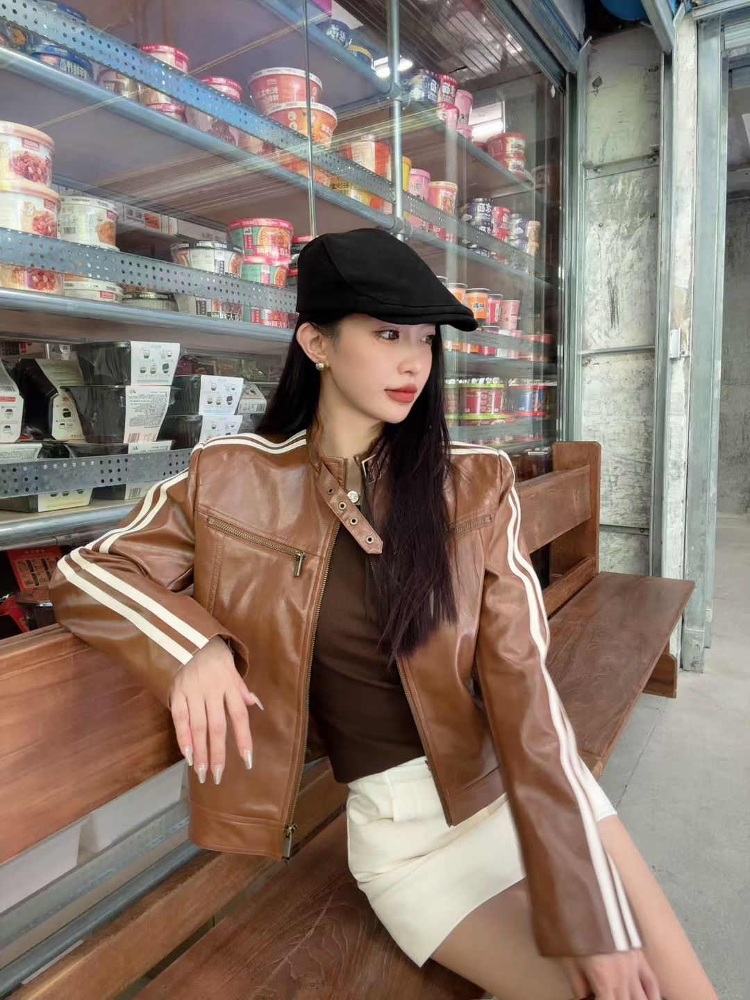 P768 HIGH-END QUALITY FEMALE SUIT WITH DUSTPROOF BAG CD-ROM A NEW HEAVY-DUTY JACKET, SML - 图片 6