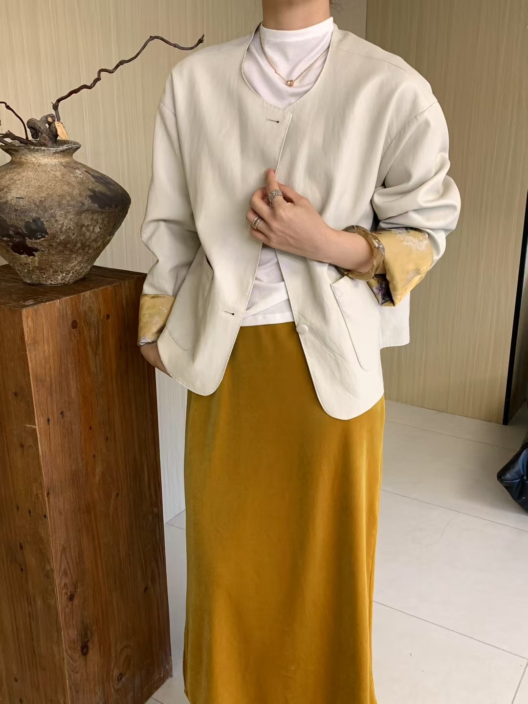 “High-End Women’s Outfits with Dust-Proof Bags and Fragrances: New Chinese Protein Skin” - 图片 3