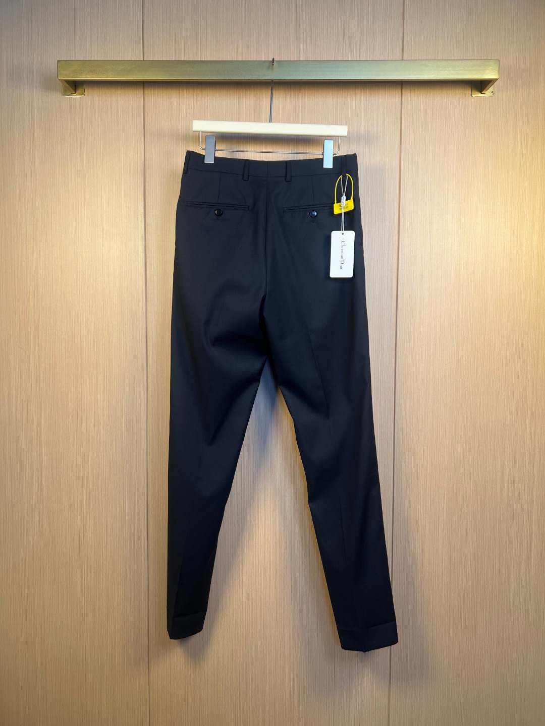 Dior 同步新品迪奥/Dior 2025年春秋男士 蓝色 商务休闲轻便西裤 整体轮廓趋于简约风格