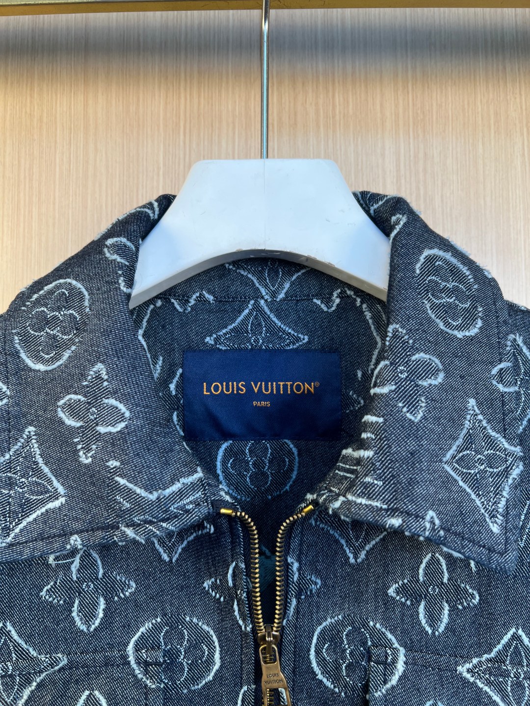 Louis Vuitton 25SS Jacquard Monogram Denim Blouson Jacket - Black, Size S-XL 5 o 1j7pb1hetnhsms11kt41lvpja83