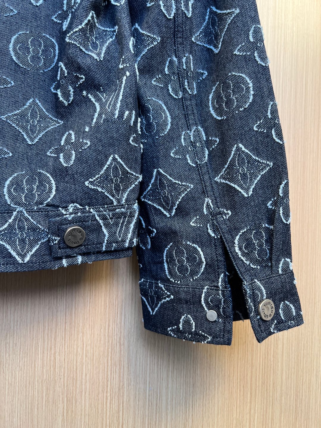 Louis Vuitton 25SS Jacquard Monogram Denim Blouson Jacket - Black, Size S-XL 10 o 1j7pb1hev13c4e4r1s95a2gtkj8