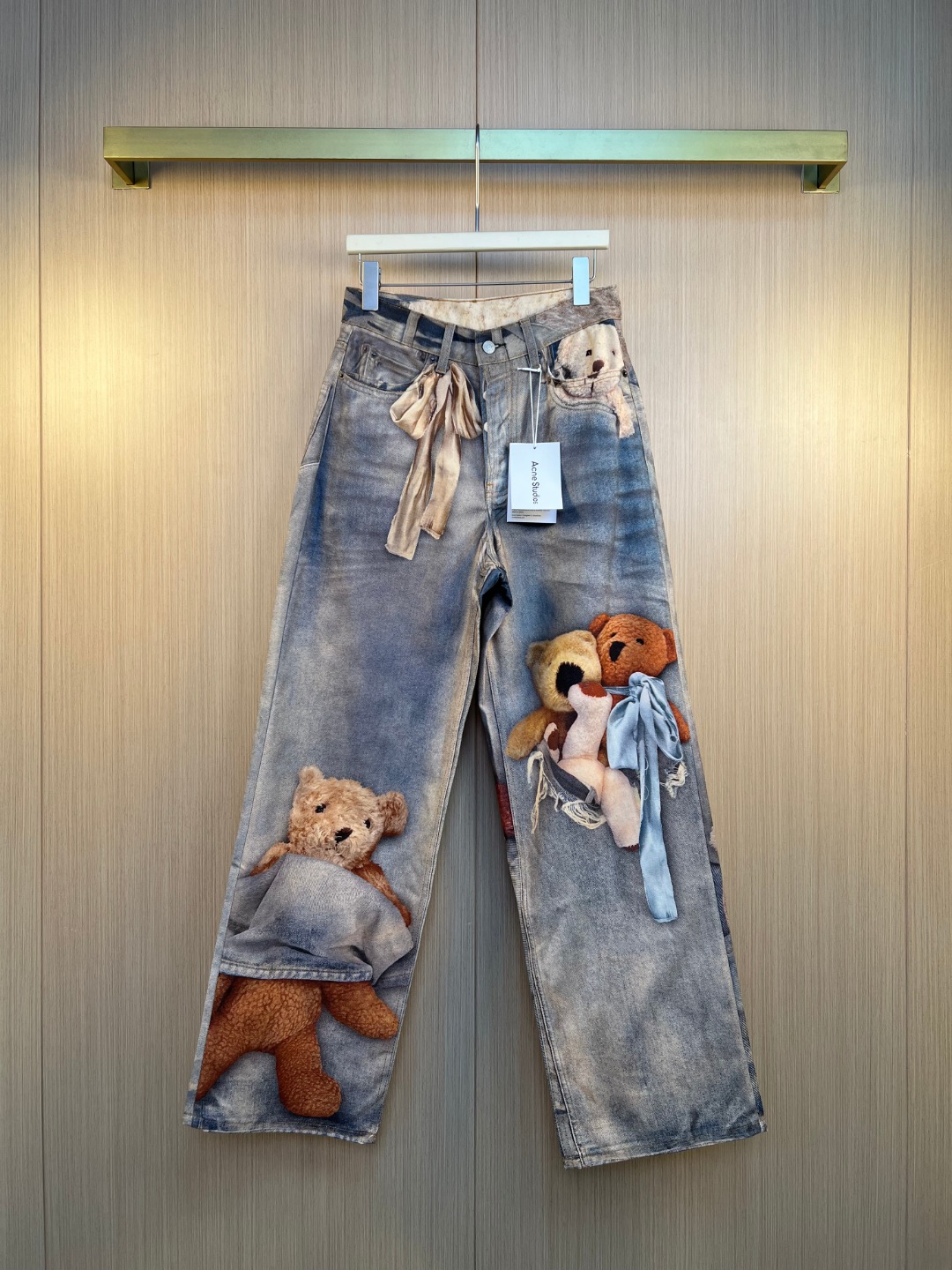 NO:639208,Acne Studios new bear jeans size XS S M L XL XXL, men's clothing, acne studios, dior, jeans, alexander wang19860909Acne Studios新款小熊牛仔裤 尺寸 XS S M L XL XXL,男装,acne studios,dior,jeans,alexander wang,Women's clothing