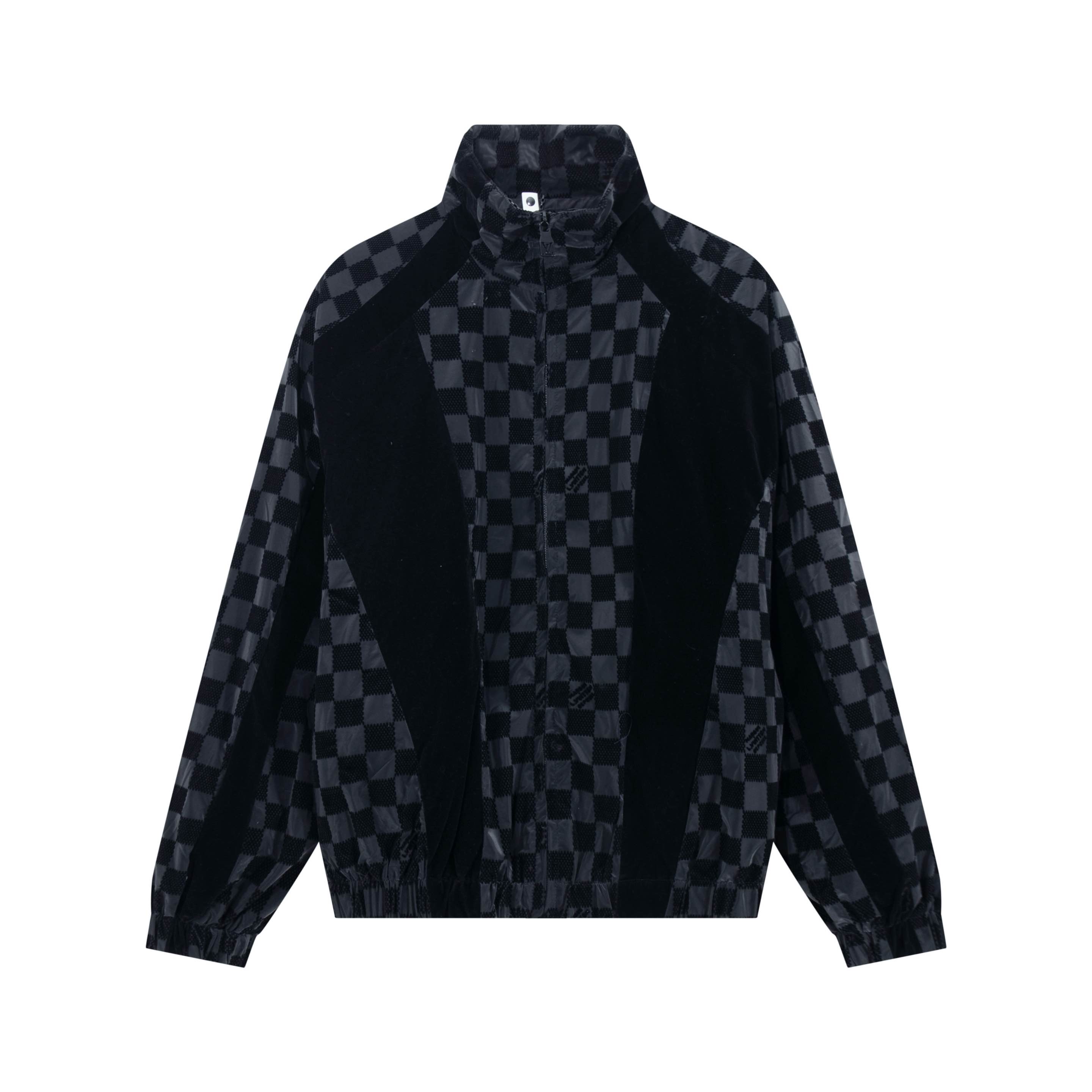 Chaqueta jacquard flocado de cuadros P210 1v, mismo modelo para hombre y mujer. Descripción del proceso: Confeccionado …