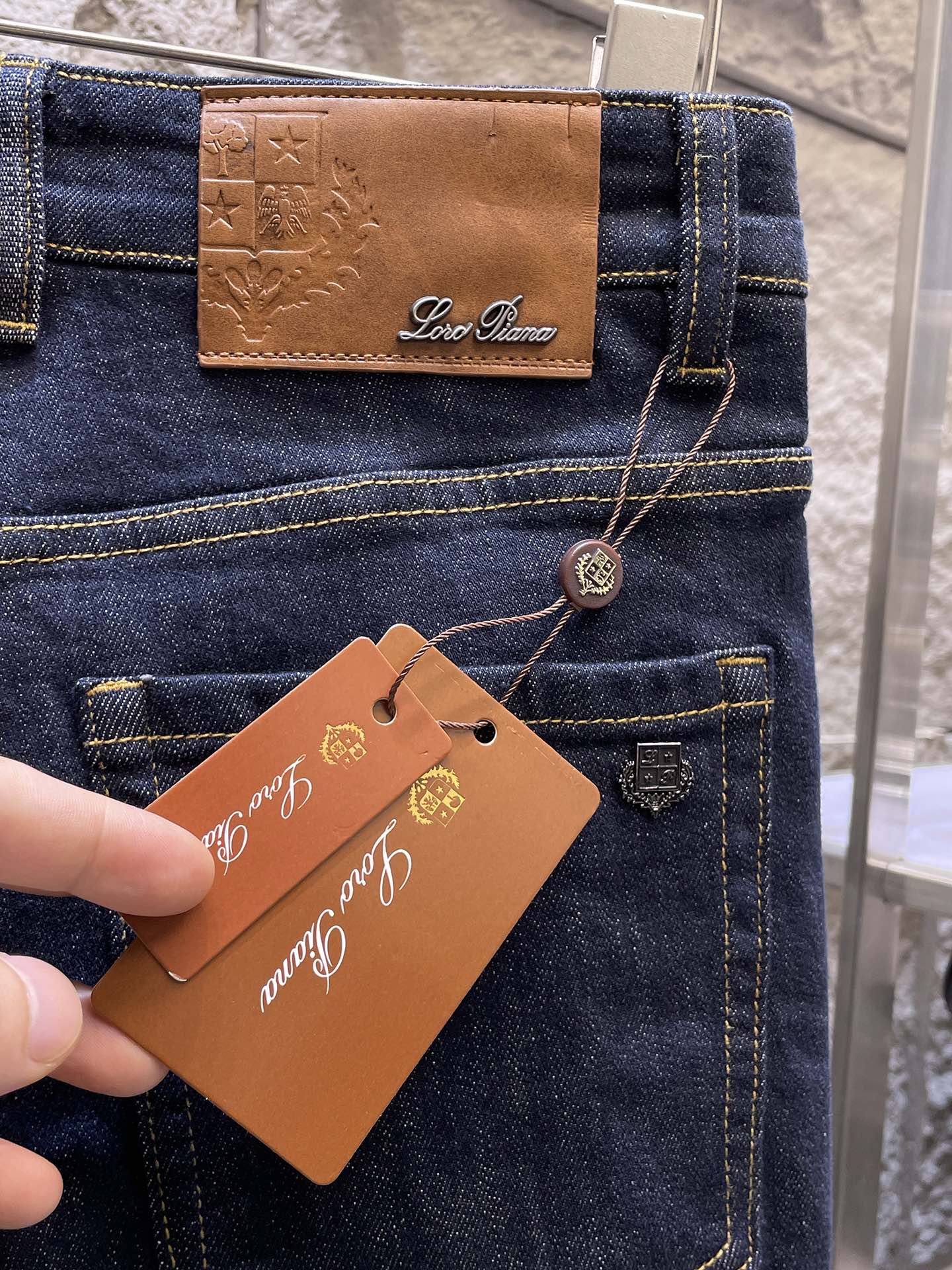Designer Denim Jeans with Unique Print and Premium Hardware 8 i1744279495 866 8