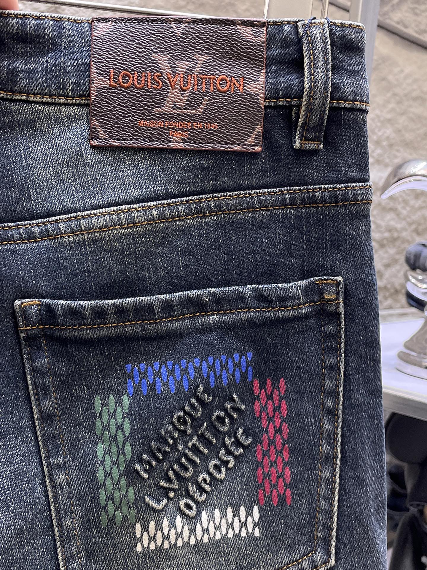 Designer Denim Jeans with Unique Print and Premium Hardware (Sizes 30-38) 8 i1745244833 7149 0