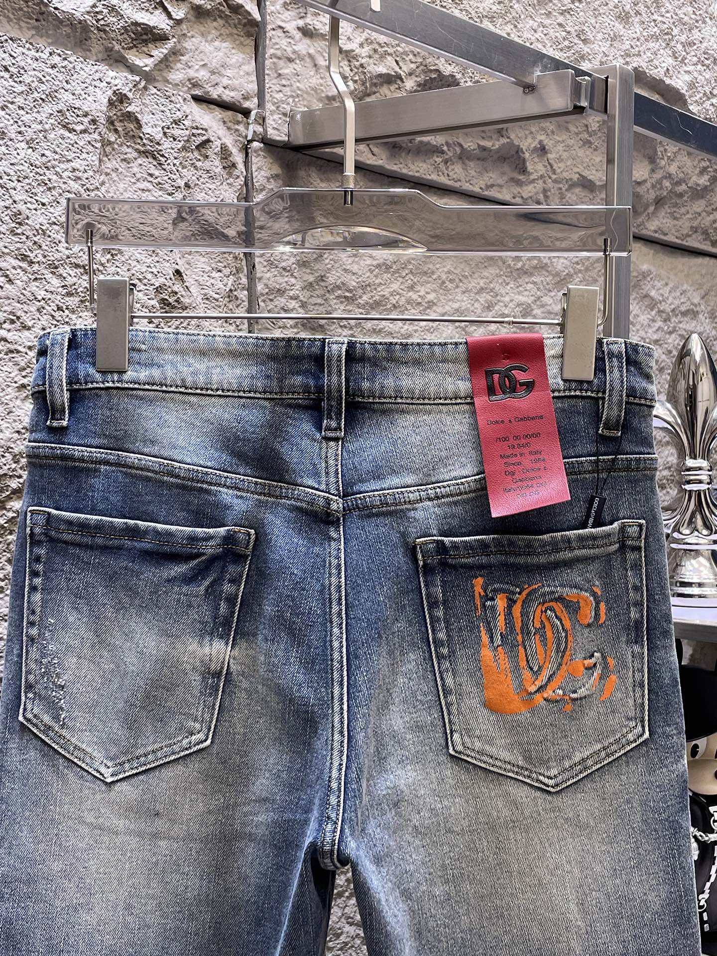 Designer Jeans with Unique Print and Premium Hardware - Stylish and Comfortable 7 i1747920525 1978 0