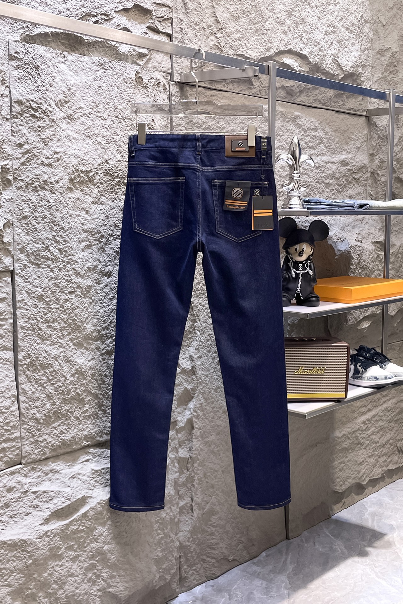 Men's Stylish Jeans with Unique Letter Pattern Logo - Premium Quality & Comfort 6 i1754581316 9290 0