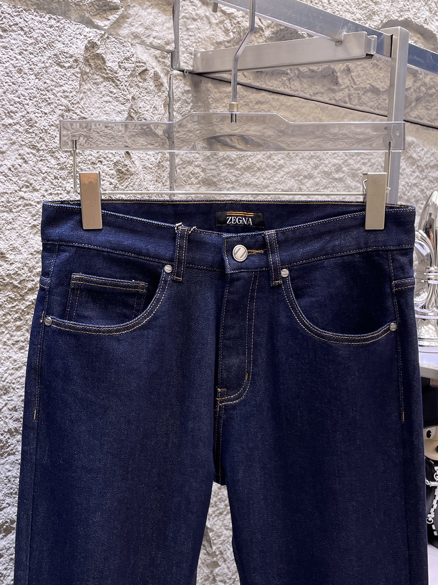 Men's Stylish Jeans with Unique Letter Pattern Logo - Premium Quality & Comfort 3 i1754581316 9640 0