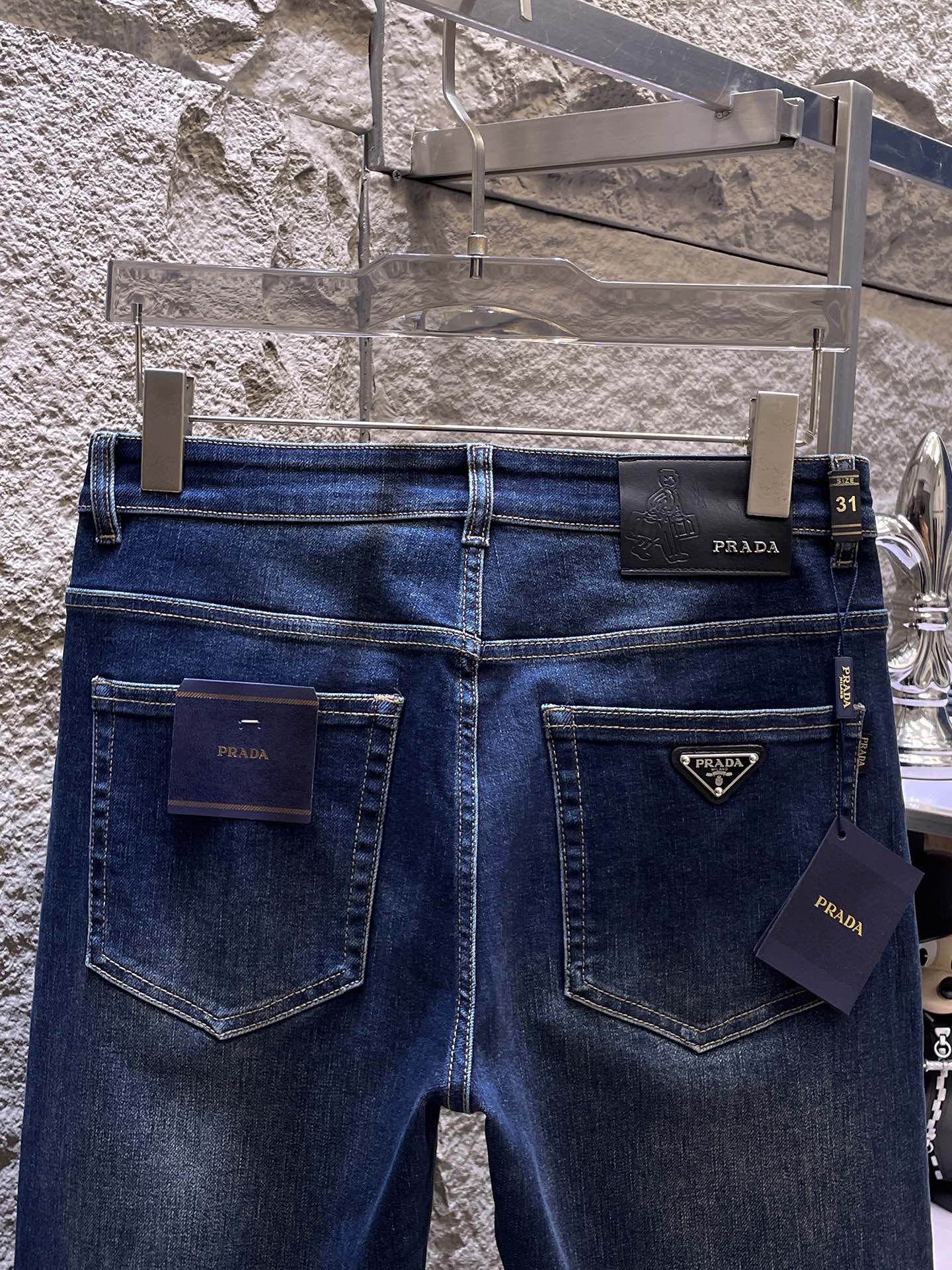 Stylish Printed Logo Denim Jeans: Original Design, Premium Quality, and Comfortable Fit 7 i1754581364 9133 2