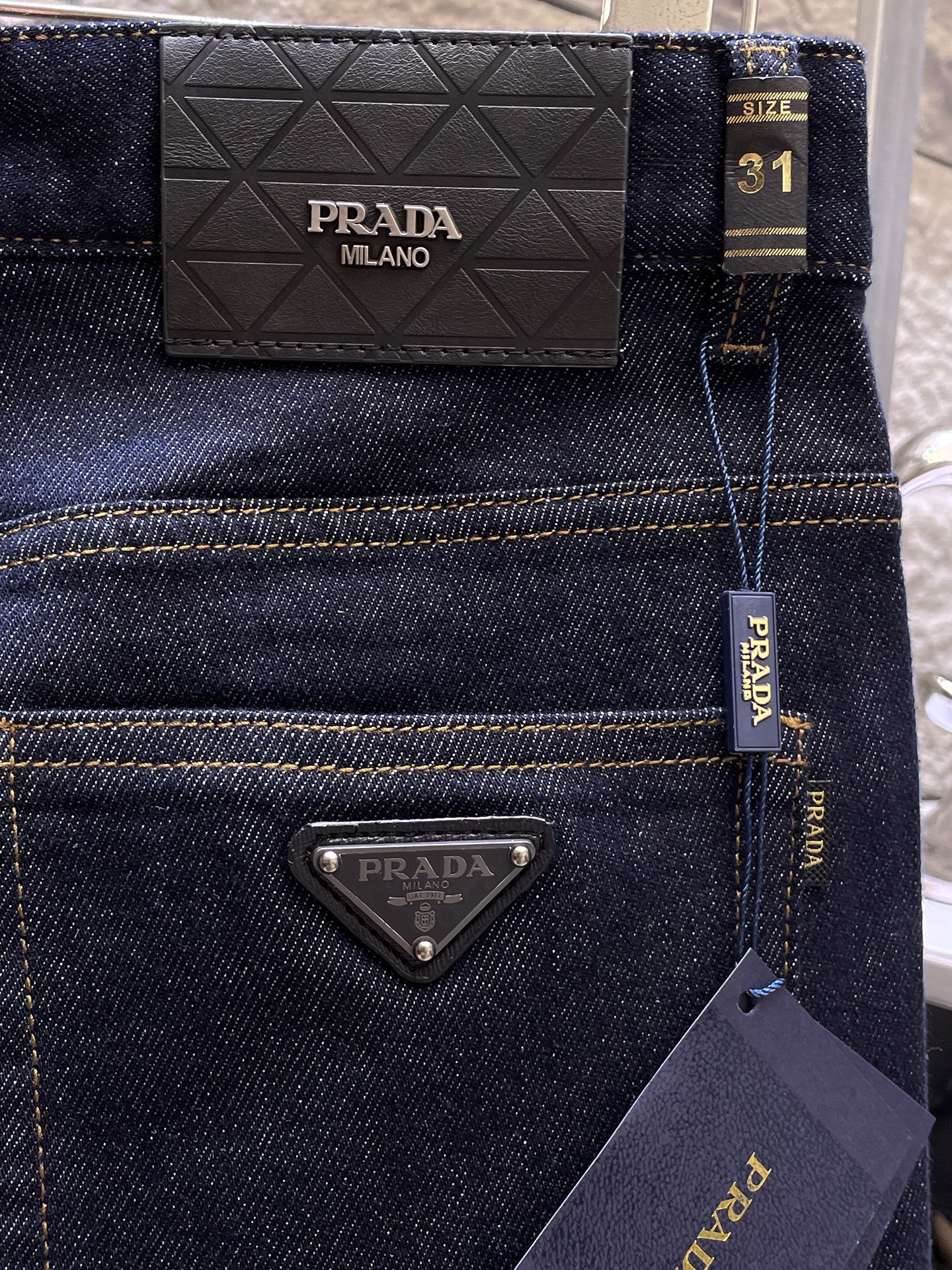Men's Printed Denim Jeans with Original Hardware 8 i1754581423 6298 0