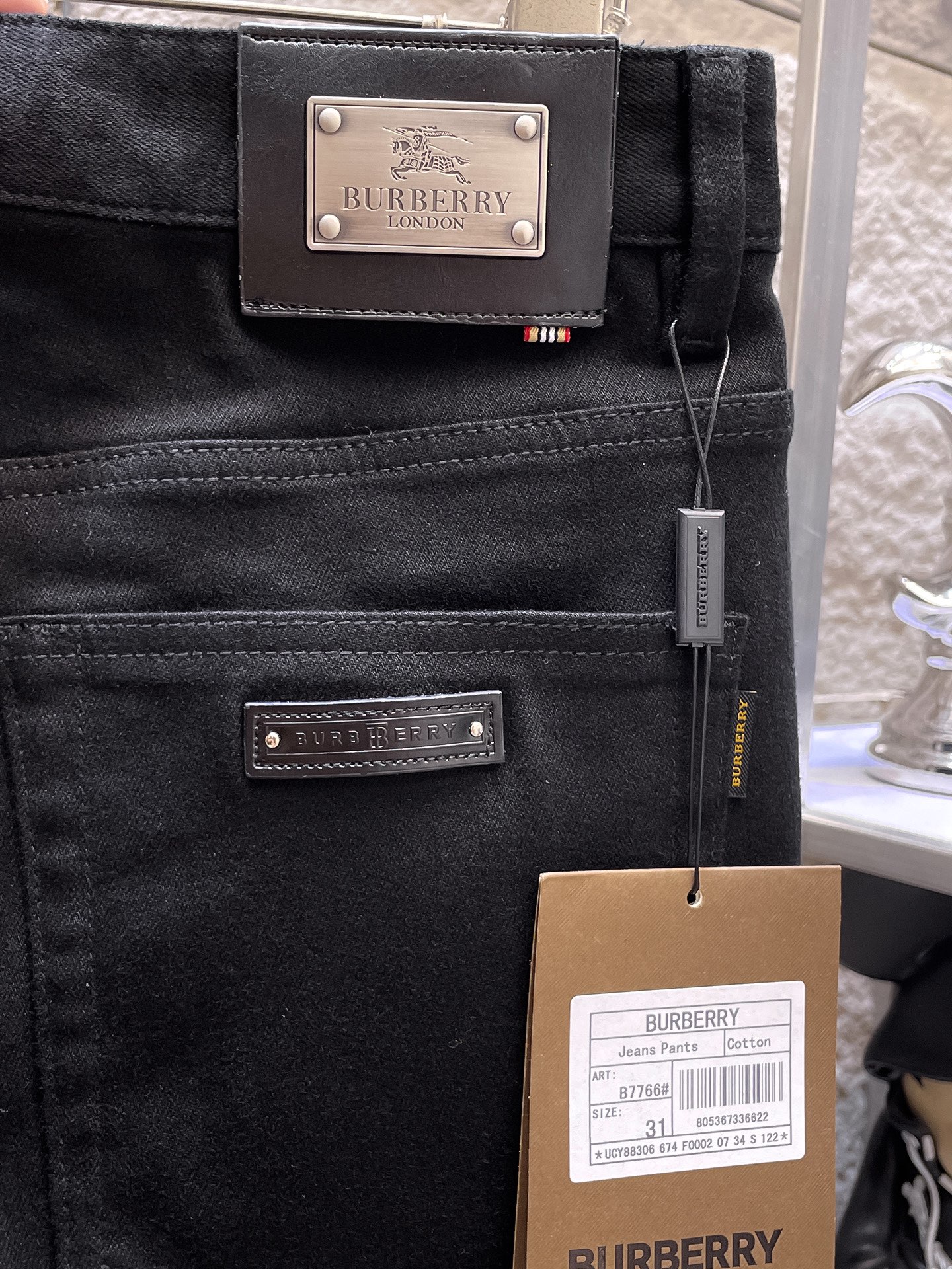 Designer Denim Jeans with Unique Letter Print and Original Hardware 8 i1754581475 2784 0
