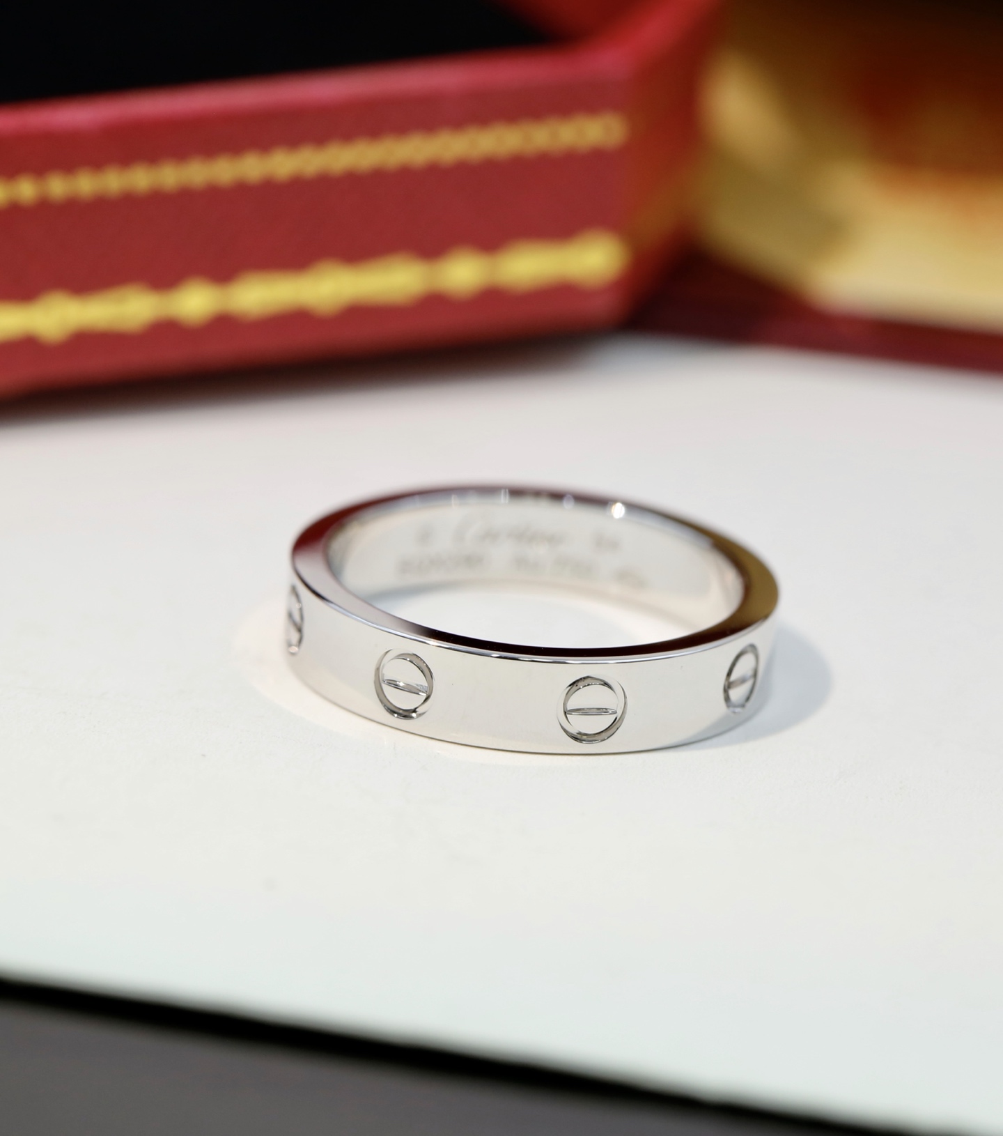 Cartier 升级版Cartier无钻窄版版戒指
