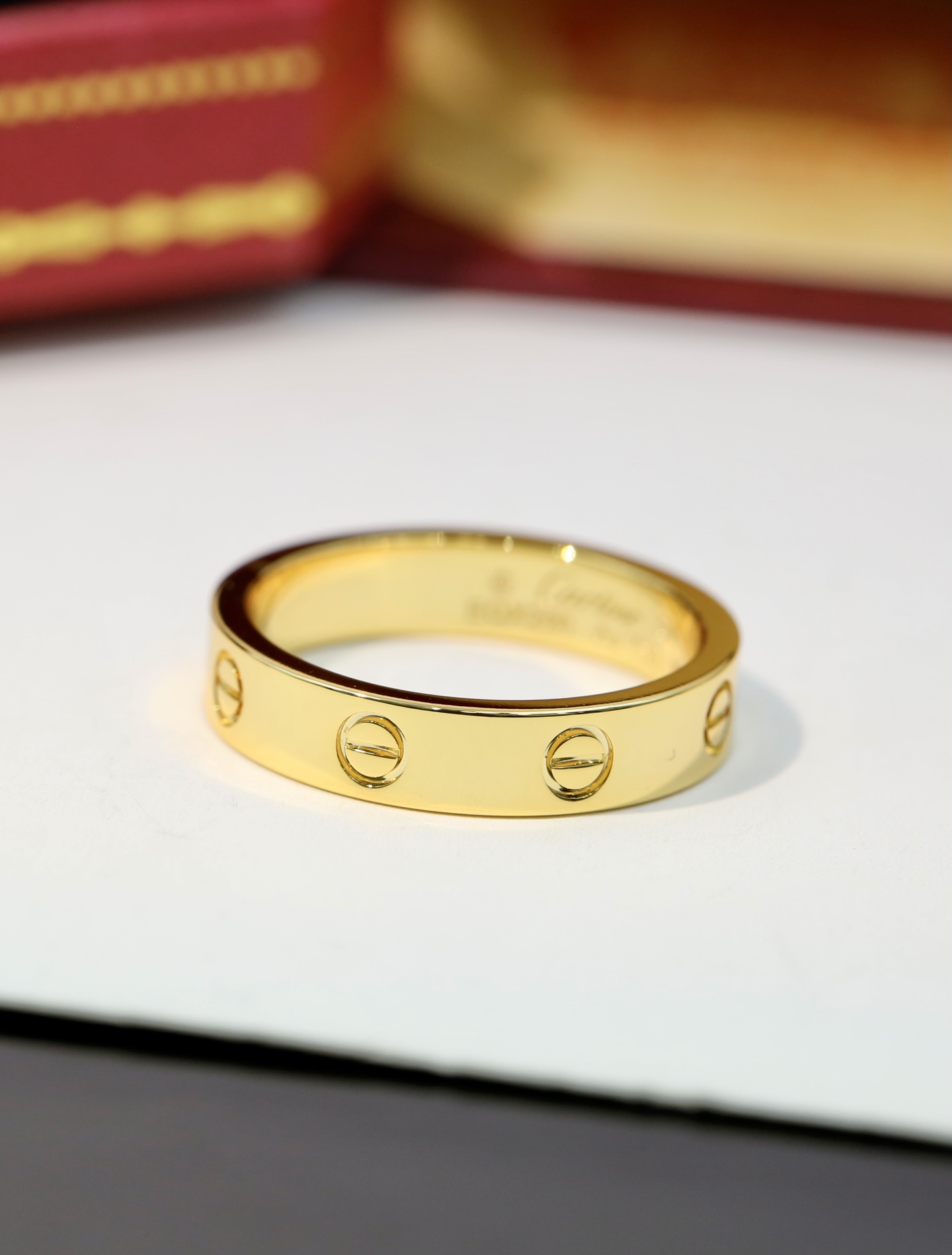 Cartier 升级版Cartier无钻窄版版戒指