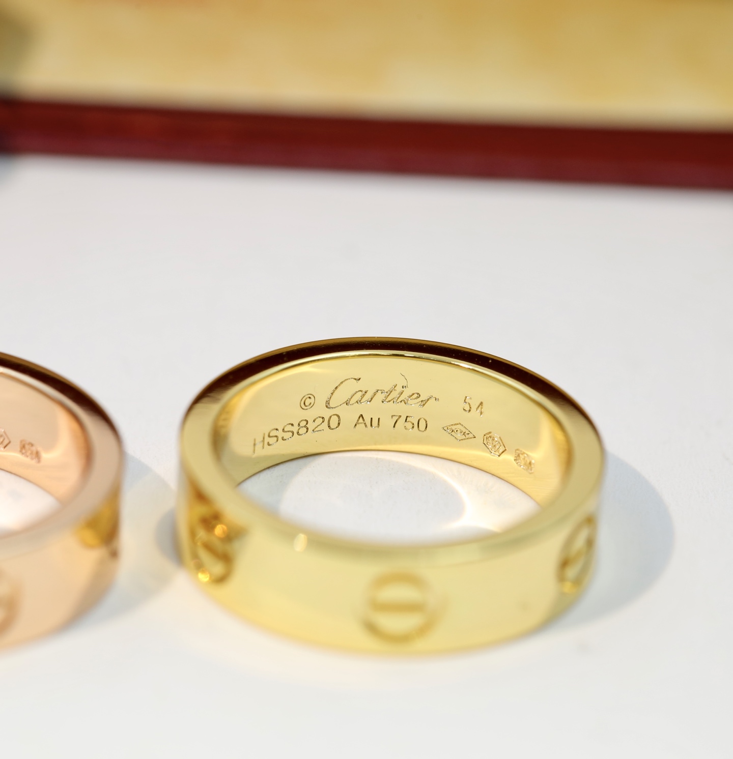 Cartier 升级版Cartier无钻宽版版戒指