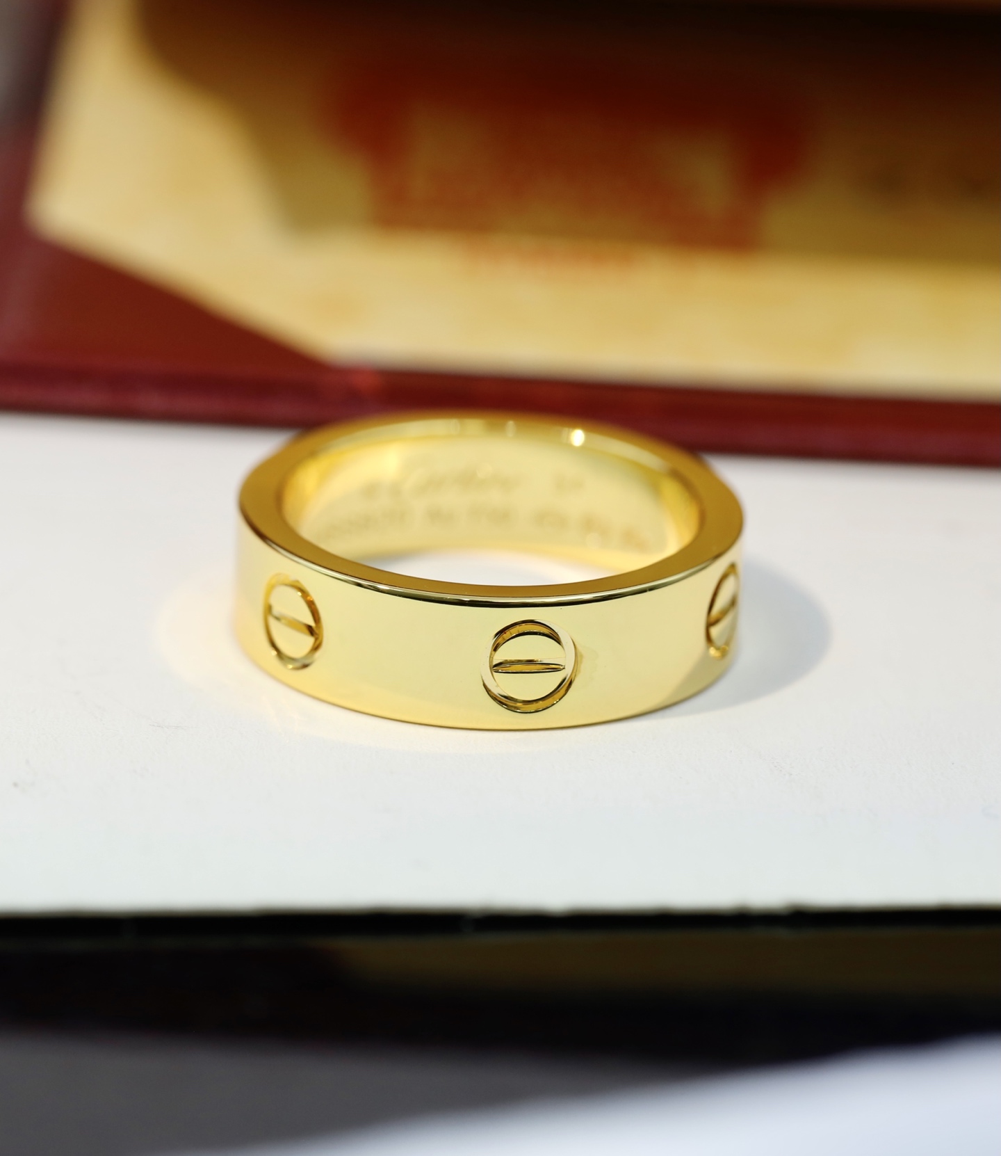 Cartier 升级版Cartier无钻宽版版戒指