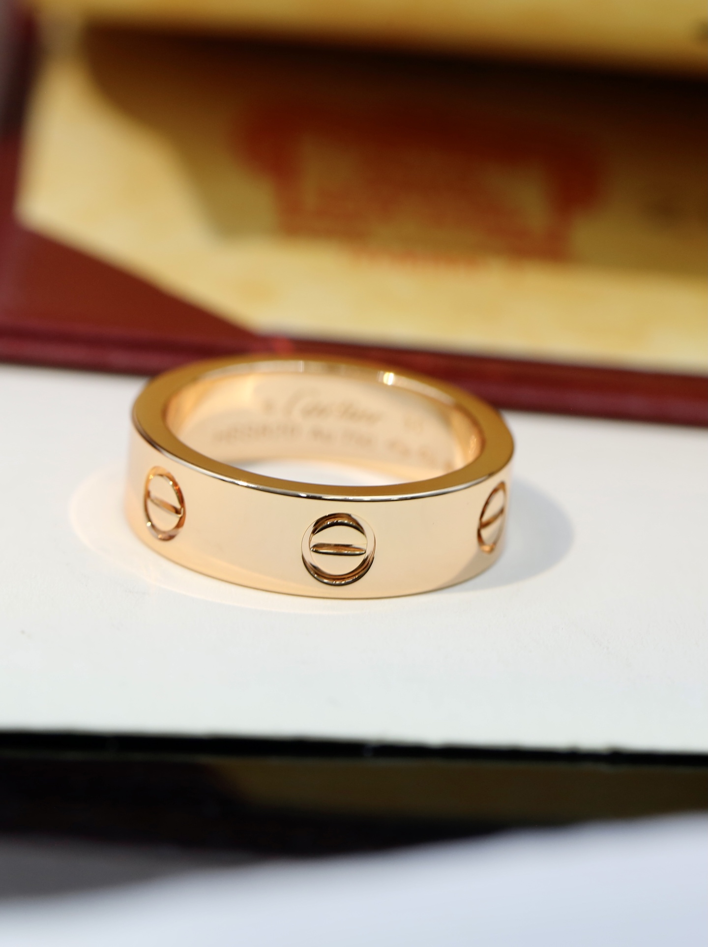 Cartier 升级版Cartier无钻宽版版戒指