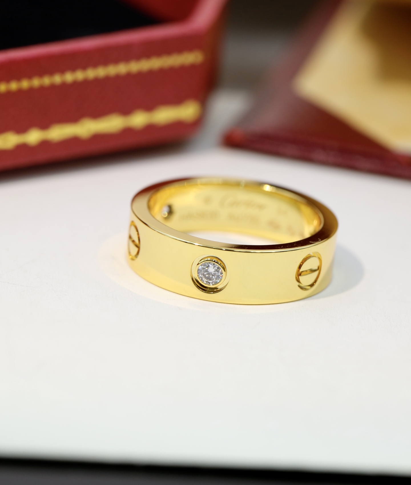 Cartier 升级版Cartier三钻宽版版戒指