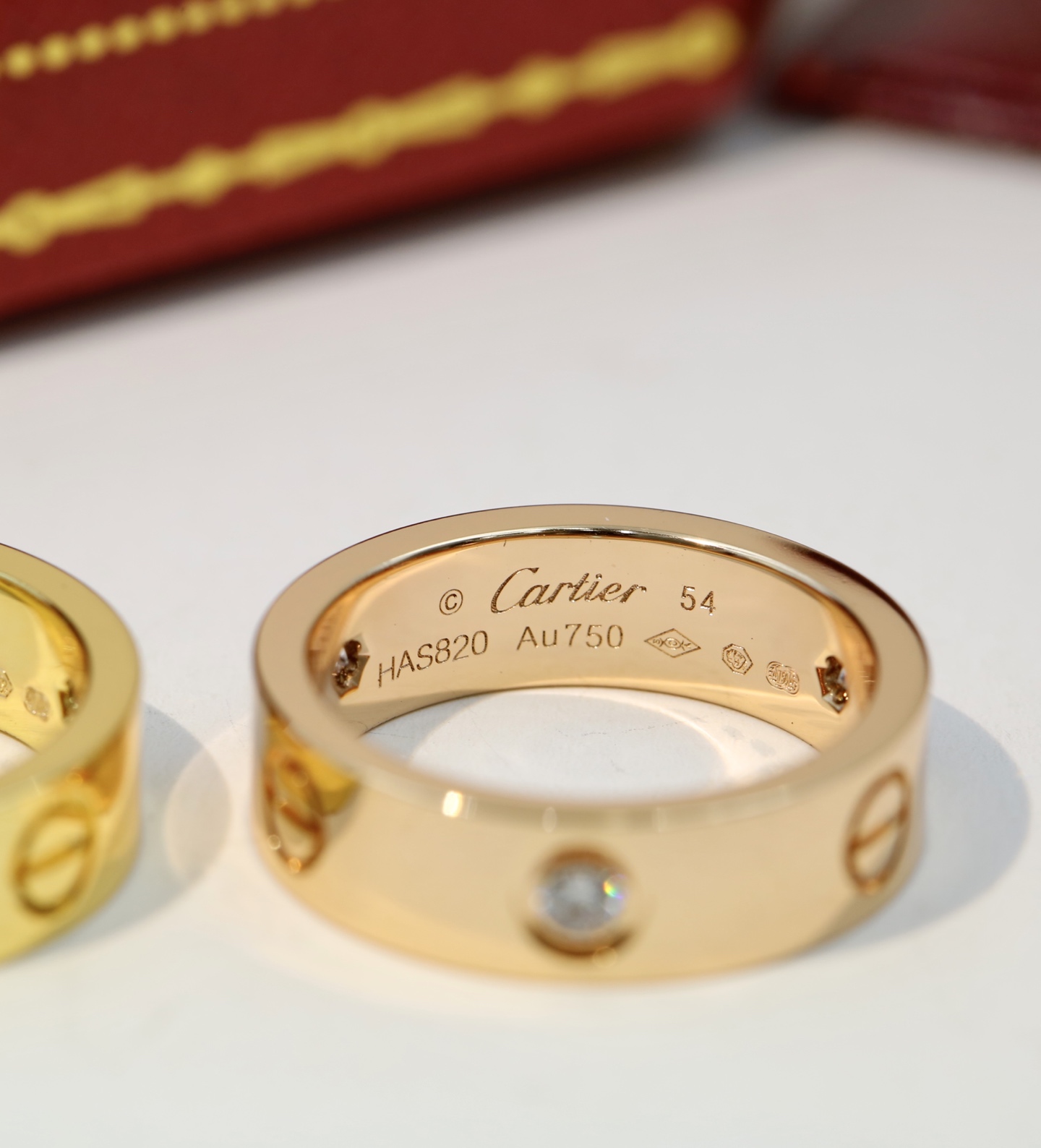 Cartier 升级版Cartier三钻宽版版戒指