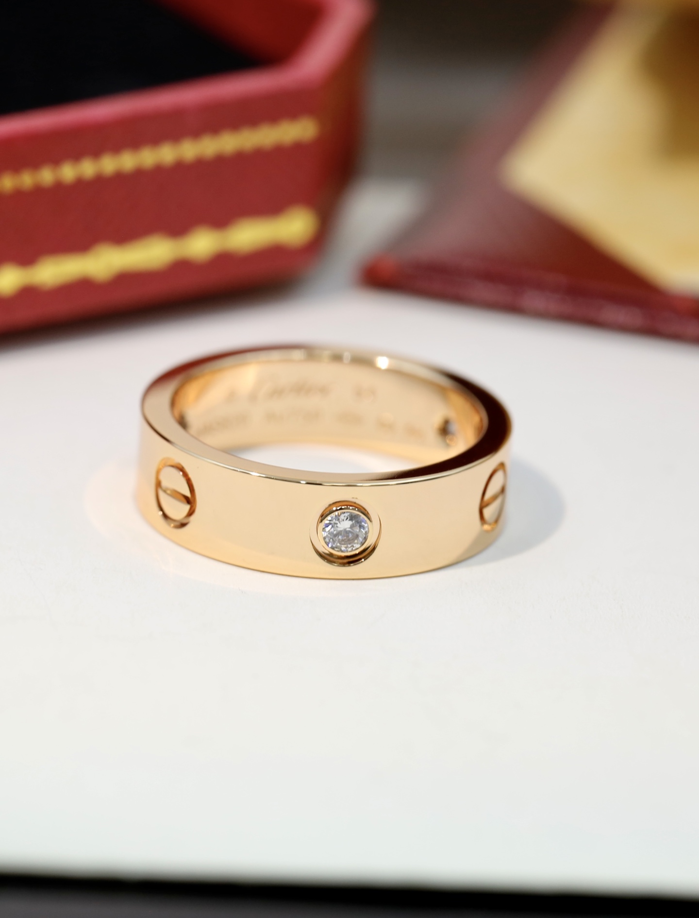 Cartier 升级版Cartier三钻宽版版戒指
