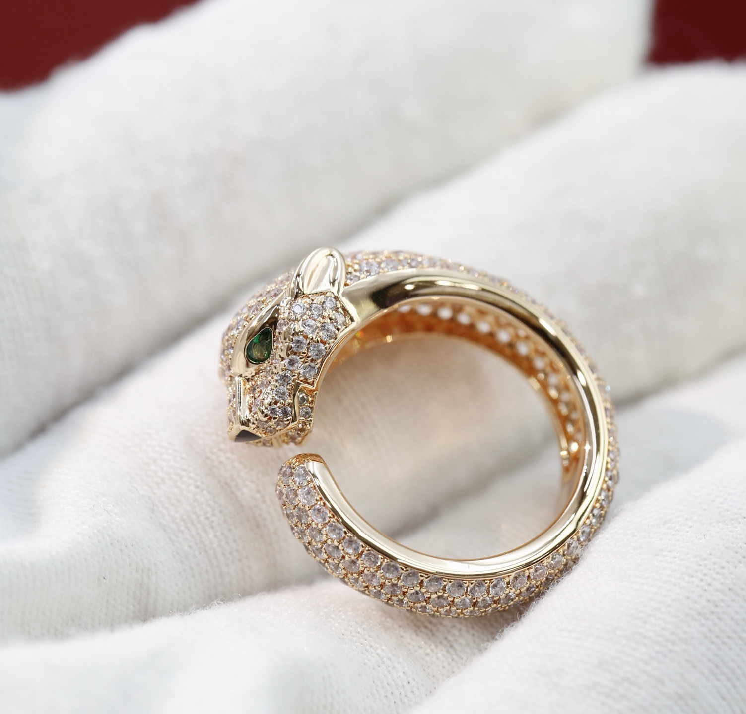 Cartier 卡地亚豹子戒指