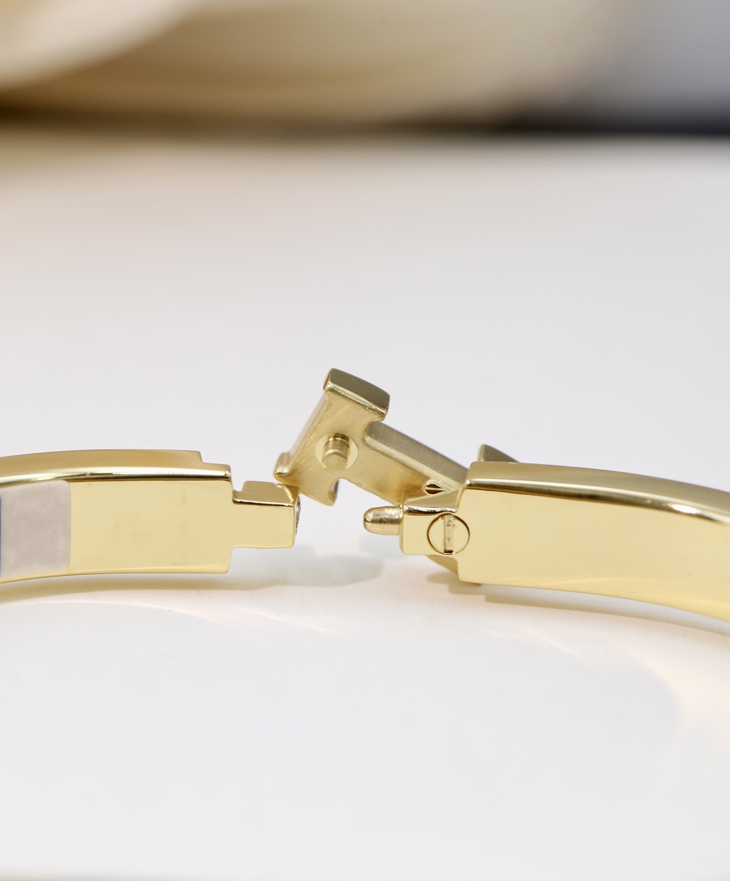 Hermès Hermes 窄版珐琅手镯 多色可选