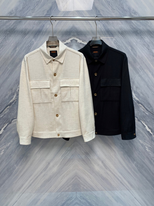 Men's Lightweight Linen Button-Down Shirt Jacket with Pockets, Spring/Summer 1 Men's Lightweight Linen Button-Down Shirt Jacket with Pockets, Spring/Summer