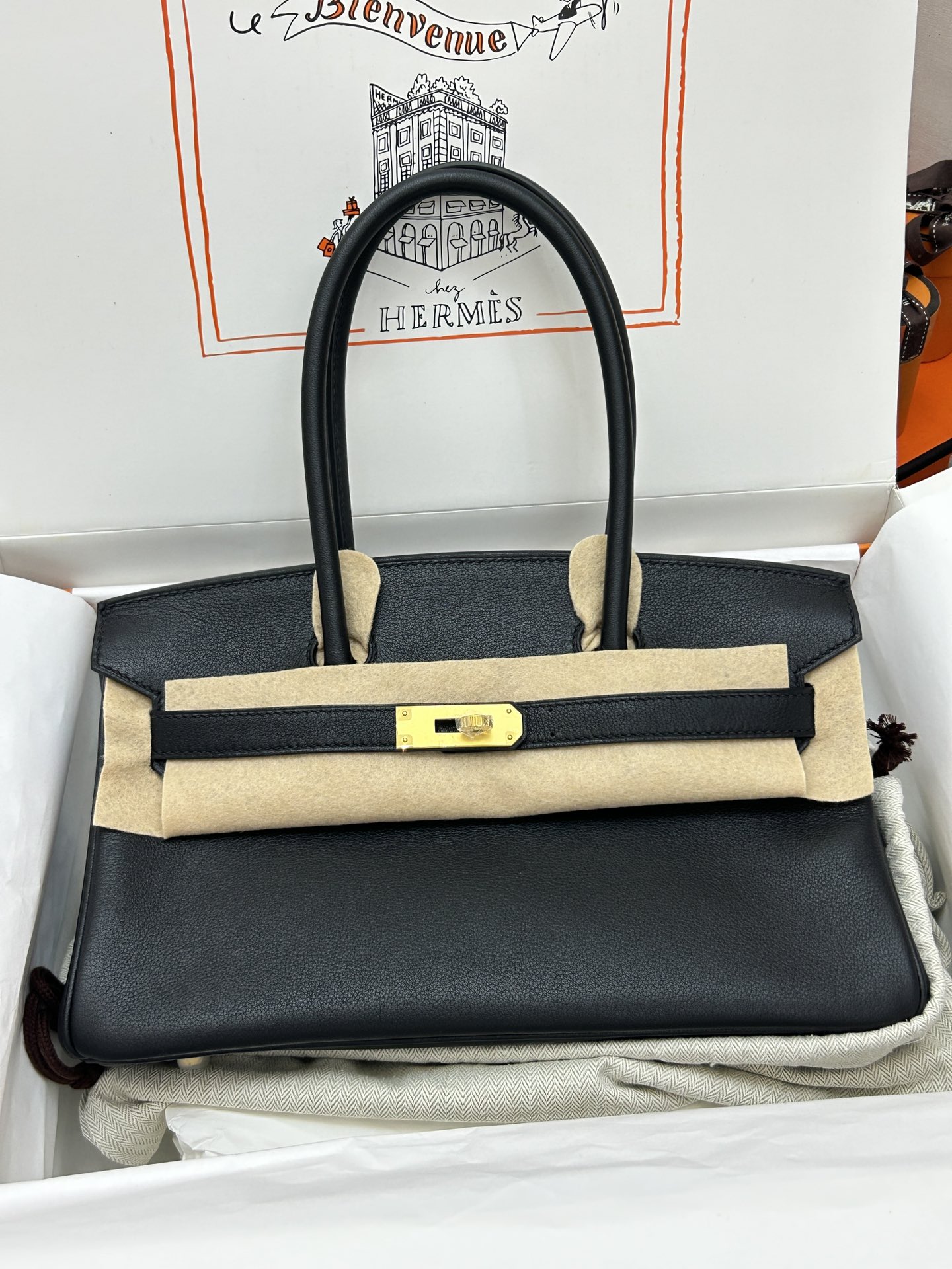 Hermes Birkin Bags Handbags Black