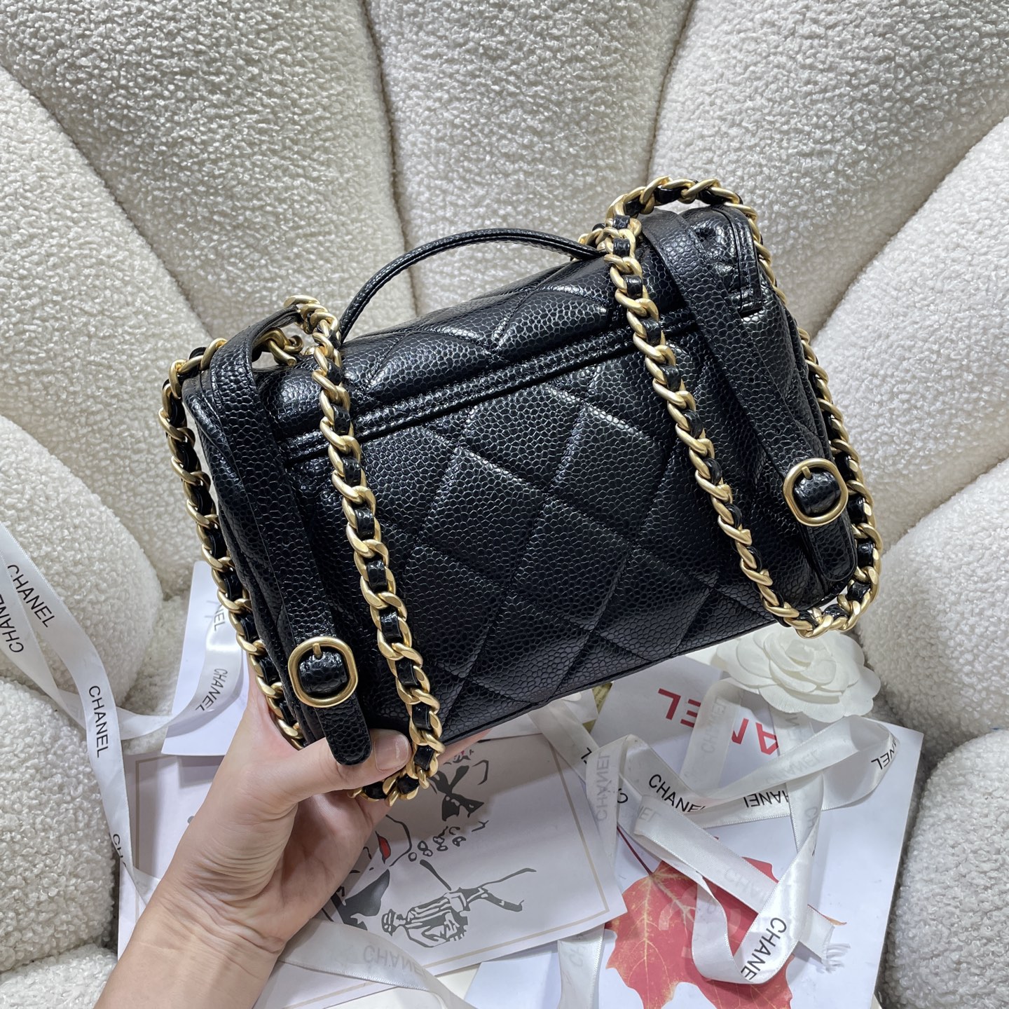 Chanel AS5347 Model: Original Quality and Radiance in Compact Size Hardware. - 图片 4