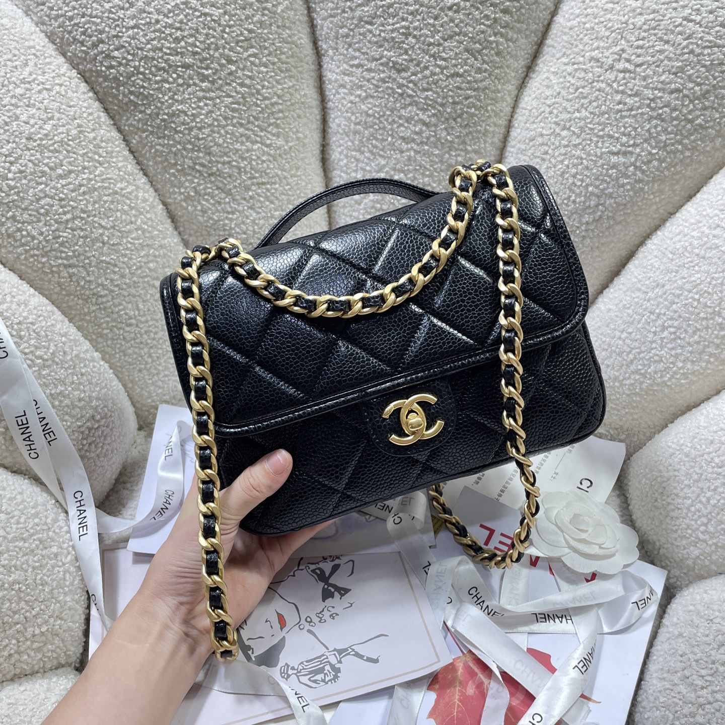 Chanel AS5347 Model: Original Quality and Radiance in Compact Size Hardware. - 图片 2
