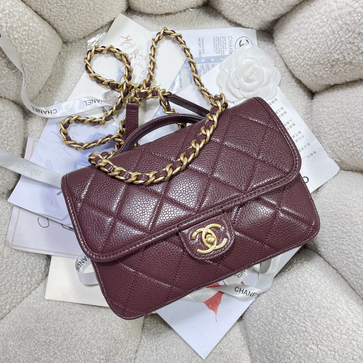 Chanel AS5347 Model: Original Quality, Radiant Style, Imported Materials, Original Hardware, 25x17x7 cm. - 图片 5