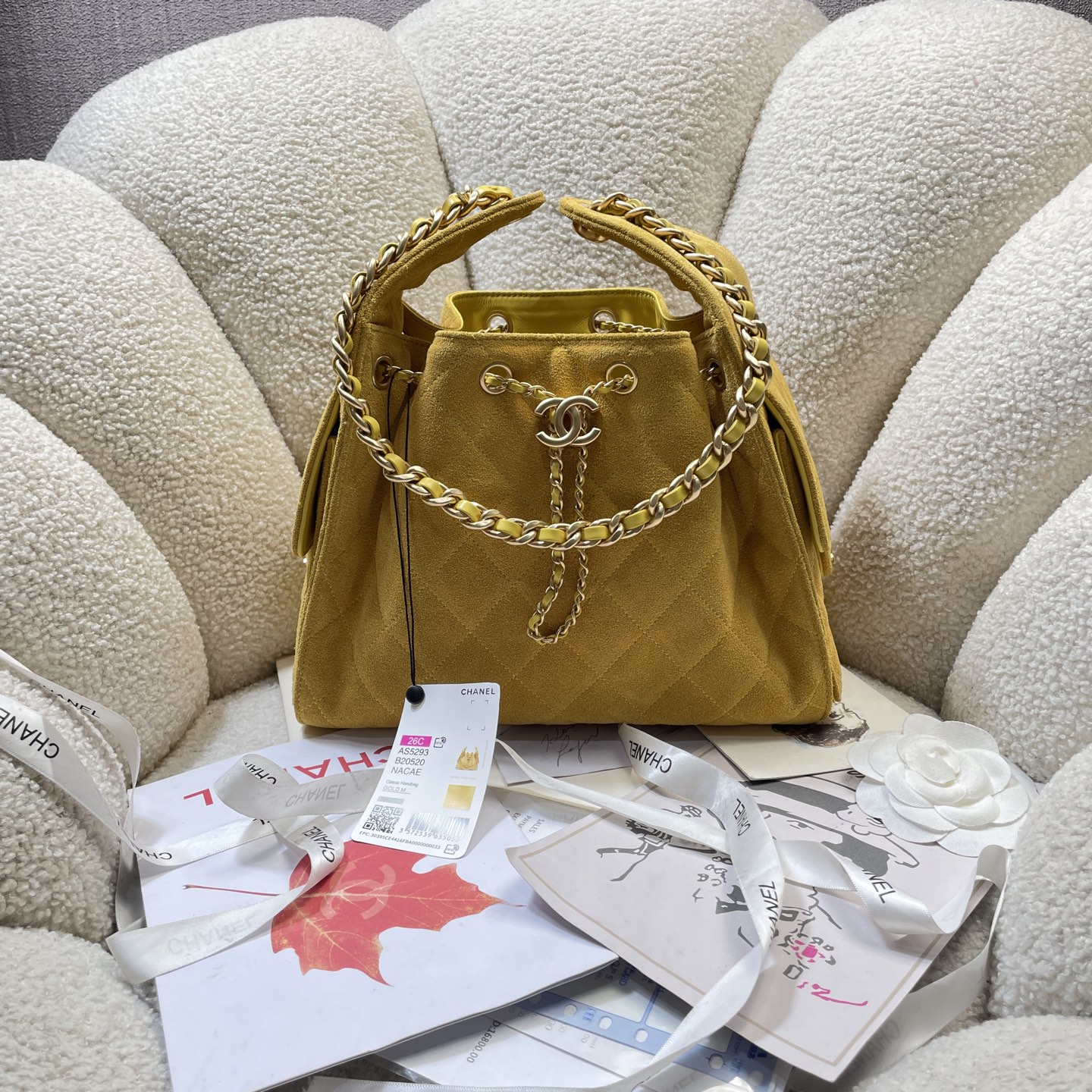 Chanel Style Leather Tote Bag Lookbook Reference image 1